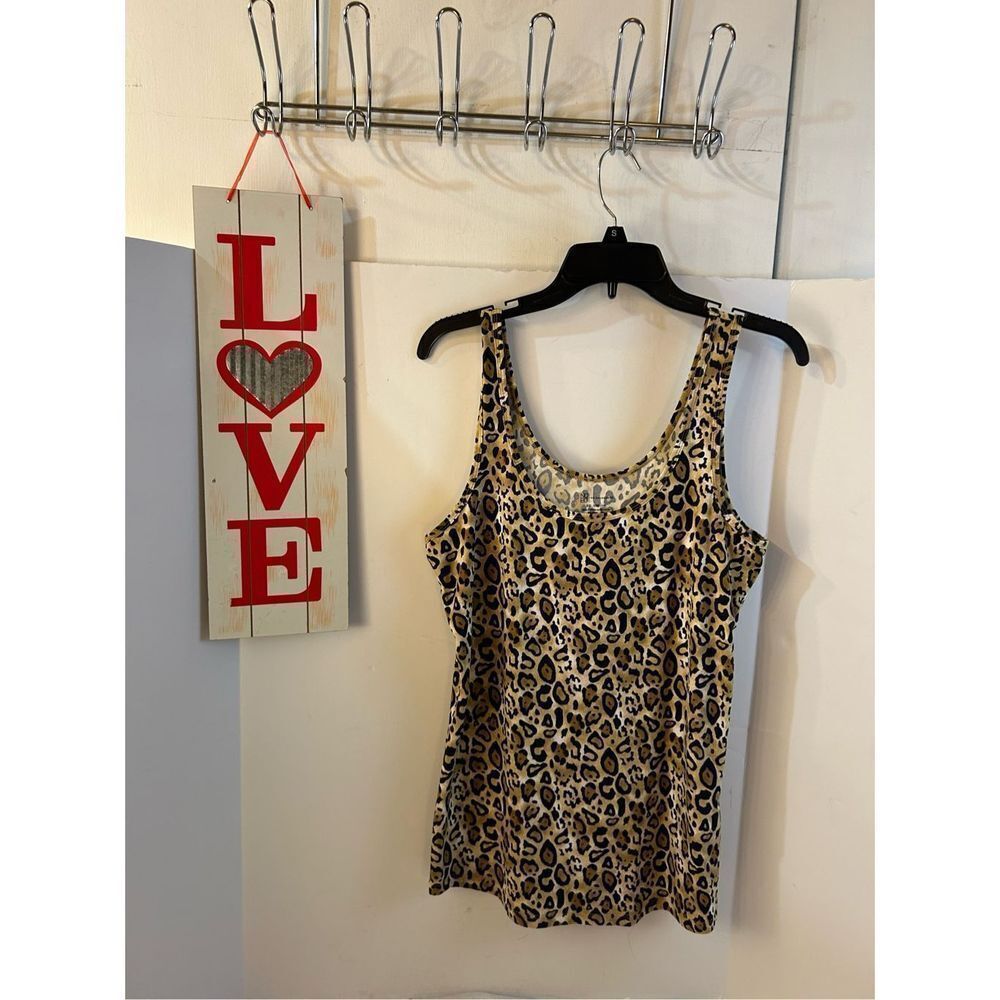 Nobo‎ tank top Xxl 19 juniors animal print